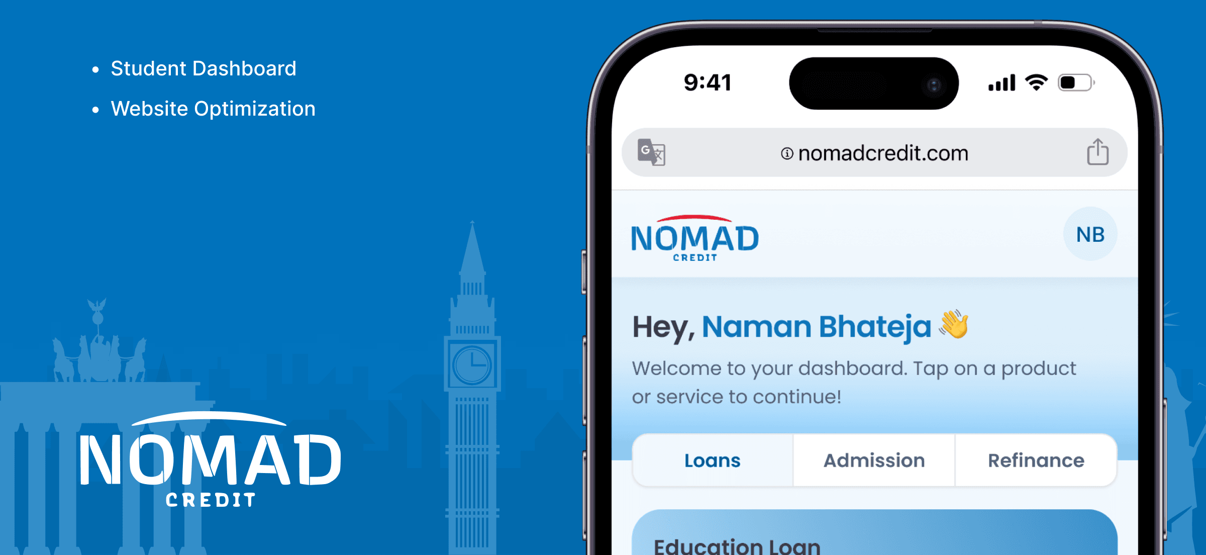 Nomad Credit — Modernizing the Student Financing Experience